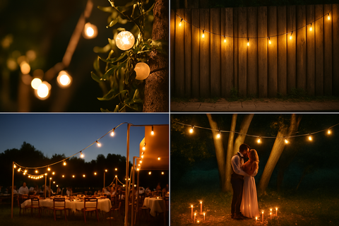 30M Commercial Grade Electric Hanging Lights