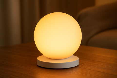 LED Touch Control Night Light for Kids - 8 RGB Colors, USB Rechargeable