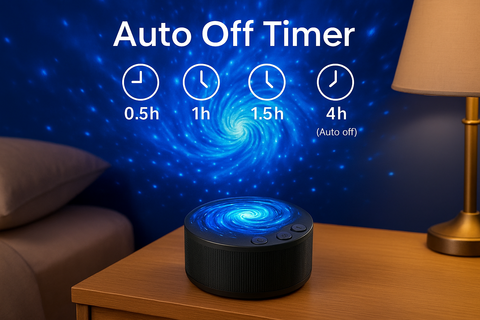 Galaxy Projector – Northern Lights Aurora Projector with 14 Colors & White Noise