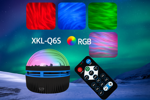 Northern Lights Projector with Remote – Night Light for Kids & Adults
