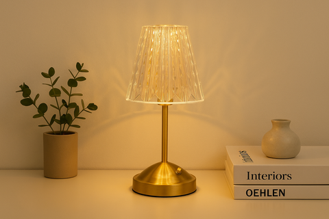Modern LED Table Lamp – Rechargeable, Dimmable