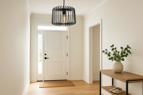 Modern Wire Cage Ceiling Pendant Light Shade