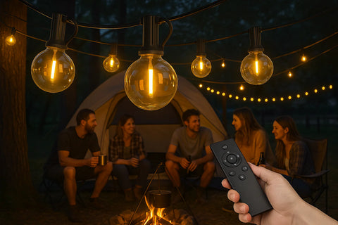 LED Festoon string Lights With Remote Control