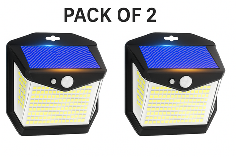 Solar Motion Sensor Lights – 238 LED Outdoor Security Garden Light