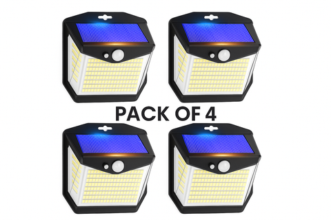 Solar Motion Sensor Lights – 238 LED Outdoor Security Garden Light