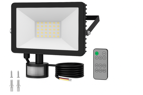 30W Outdoor Motion Sensor Security Floodlight