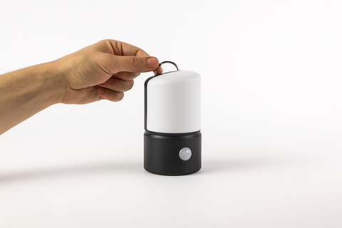Battery-Operated Outdoor Wall Light with PIR Sensor