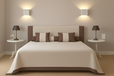 6W Modern LED Up Down Wall Light – Cube Sconce Lamp for Indoor Use