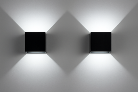 6W Modern LED Up Down Wall Light – Cube Sconce Lamp for Indoor Use