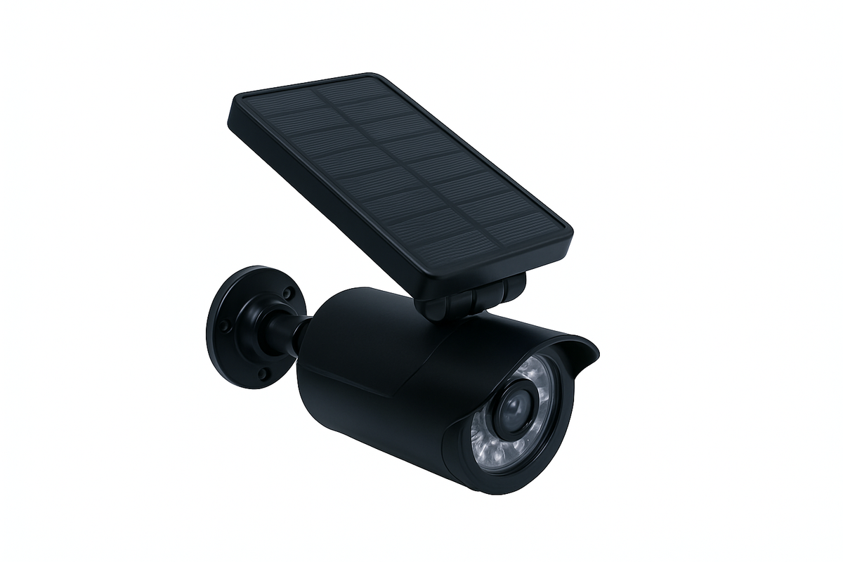 Solar Security Light Motion Sensor Dummy CCTV 8 LED