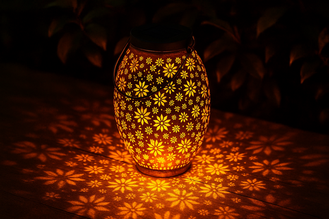 Moroccan Solar Garden Lanterns – Hanging Outdoor Lights