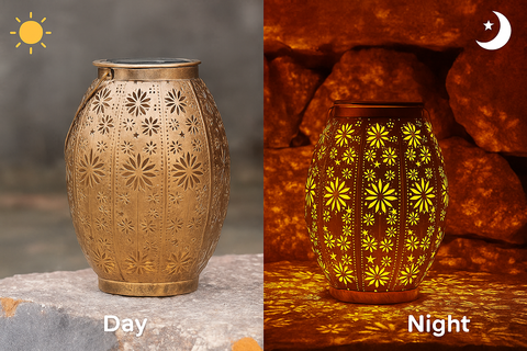 Moroccan Solar Garden Lanterns – Hanging Outdoor Lights