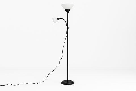 Modern Mother & Child 2-Way Floor Lamp – Lounge & Reading Light