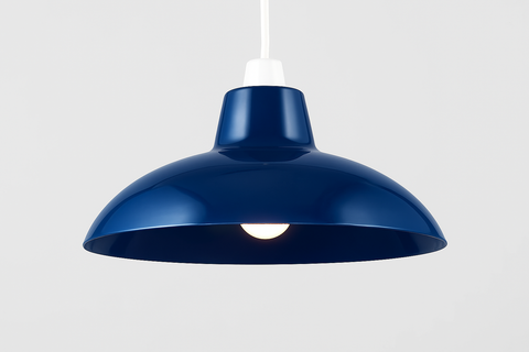 Retro Black Metal Ceiling Pendant Light Shade Easy Fit