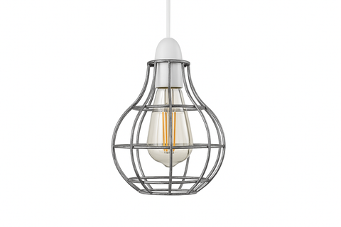 Modern Retro Ceiling Pendant Light Shade – Rustic Metal Lampshade