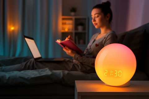 Alarm Clock Wake Up Light with Sunrise/Sunset Simulation