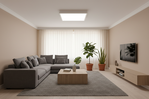 28W LED Ceiling Light – Modern Square Panel – Select Wattage & Brightness