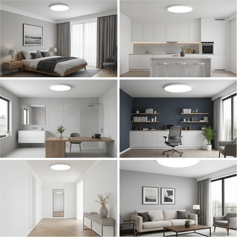 Modern Flush Mount LED Ceiling Light Waterproof Light - 36W