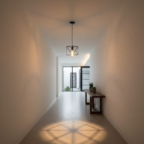 Black Iron Industrial Pendant CellinghLight – ST64 E27 – Vintage Indoor Style