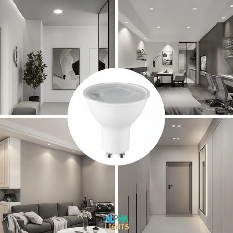 GU10 LED Bulbs 7W | Energy Saving Spotlights | Warm White & Cool White LED Lamps for Home & Office