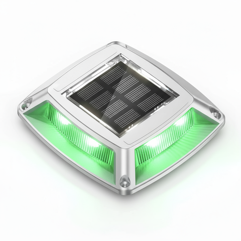 LED Solar Deck Lights Outdoor Waterproof Garden Step & Pathway Lamps