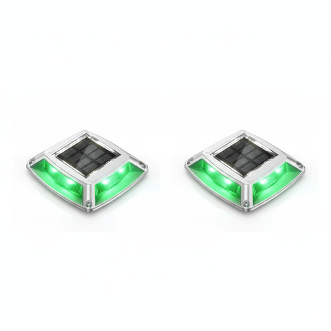 LED Solar Deck Lights Outdoor Waterproof Garden Step & Pathway Lamps