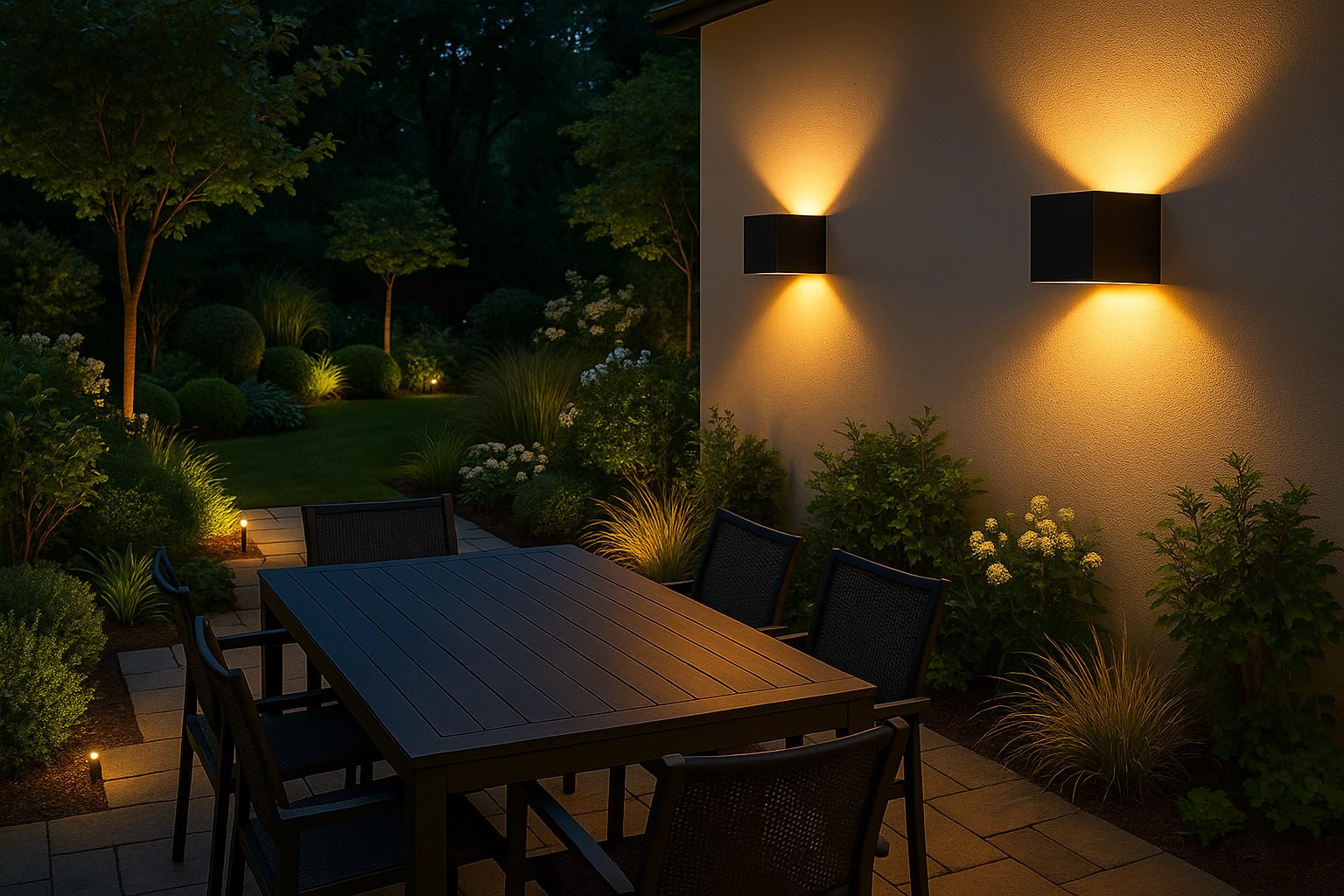 Modern Square Wall Light Fixture – 12W Waterproof IP65