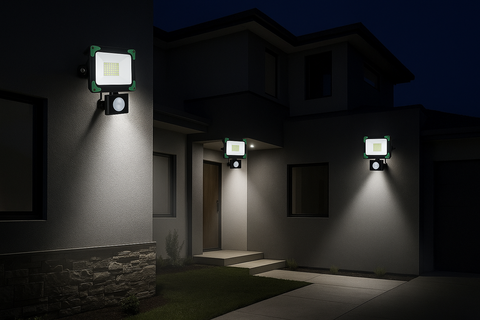 15W LED PIR Motion Sensor Security Wall Light