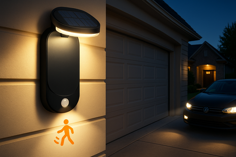 Outdoor Motion Sensor LED Solar Security Light