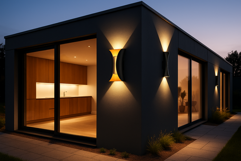 Modern LED Wall Light Sconces – IP65 Waterproof