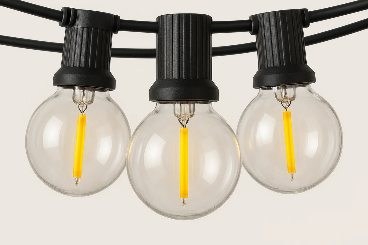 50ft Heavy Duty Electric Outdoor lights