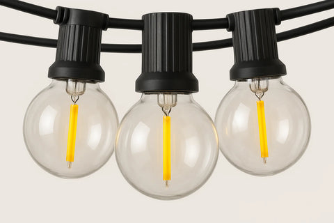 50ft Heavy Duty Electric Outdoor lights