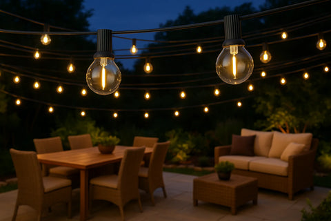 50ft Heavy Duty Electric Outdoor lights