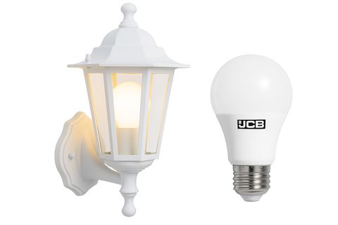 Traditional Garden Wall Lantern with Motion Sensor