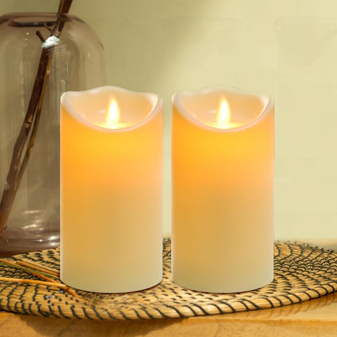 led candle lights with timer function