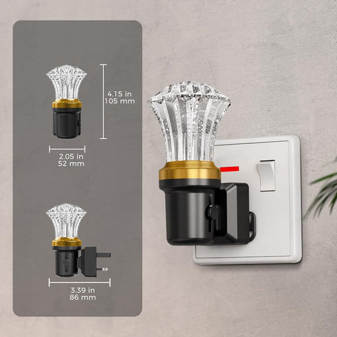 led night light for bathroom

