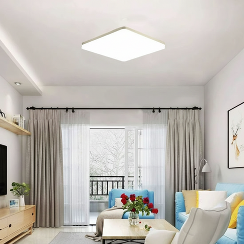 36W 6000K Cool White Square LED Panel Ceiling Light 30x30cm