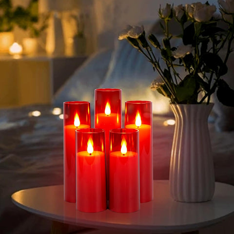 long lasting battery led candles