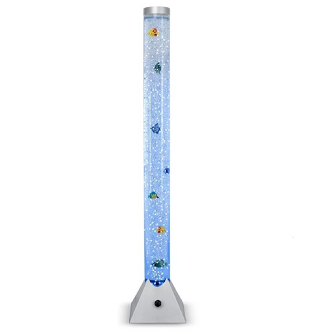 Colour Changing LED Mood Bubble Tower Lamp Fish Water Tube Floor Standing Lamp Light