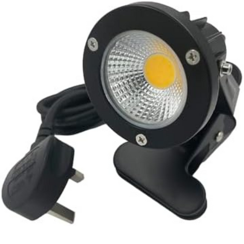 plant uplight indoor Plug in Spotlight Clip On IP65 Water Resistant Plant Spot Light for Ou