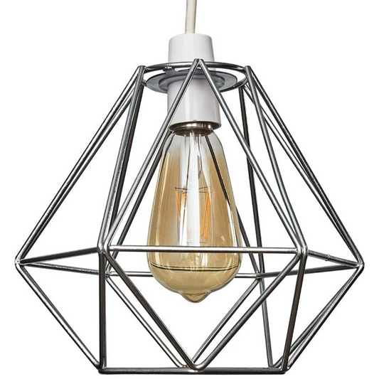 Retro Style Metal Basket Cage Ceiling Pendant Light Shade