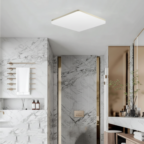IP44 Waterproof 36W Square LED Ceiling Panel Light Cool White