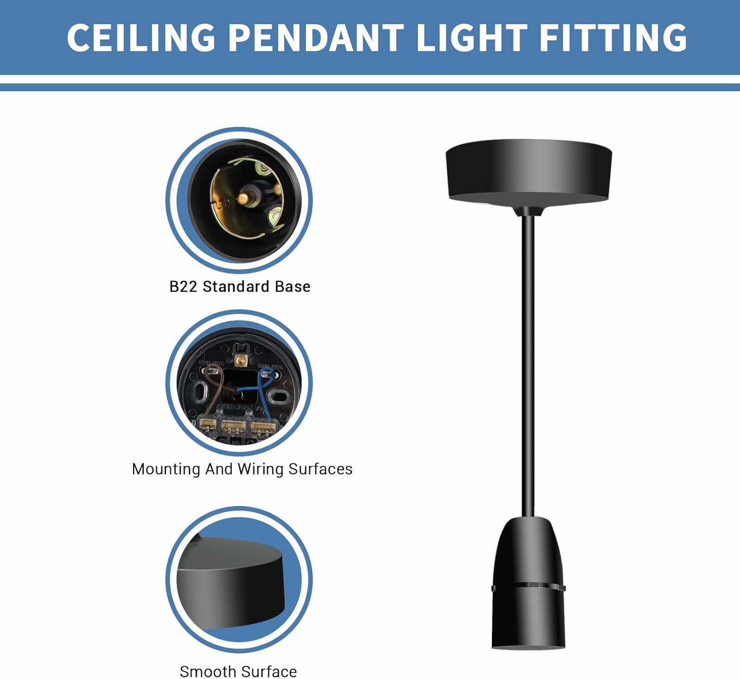 plastic chandelier lamp holder

