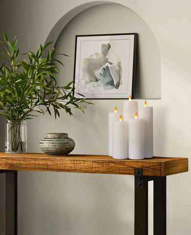 real wax led candles battery operated