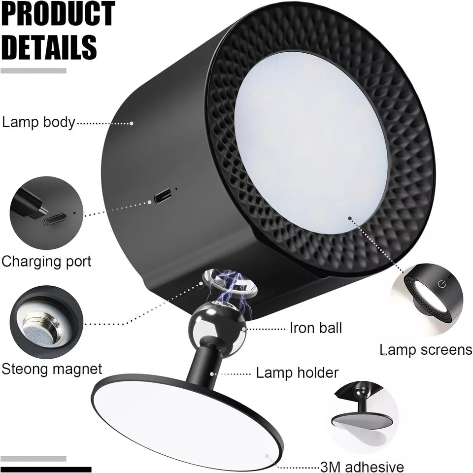 Buy Rechargeable Magnetic LED Wall Lamp In UK - Shop Now!