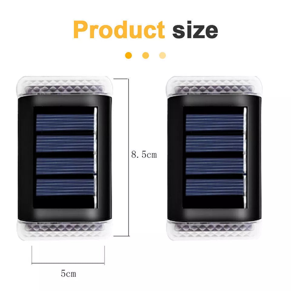 Buy Super Bright Solar Powered Door Fence Wall Light In UK - Shop Now!