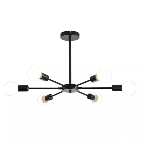 Semi flush ceiling light with 6 holders – Alpha Lights
