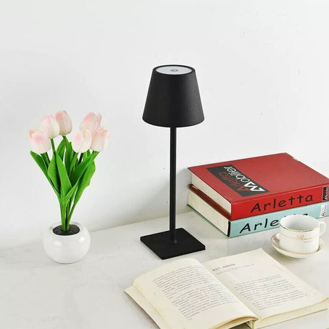 Cordless Lamp Rechargeable Table Lamp LED Dimmable Lamp Night Light Decor NEW