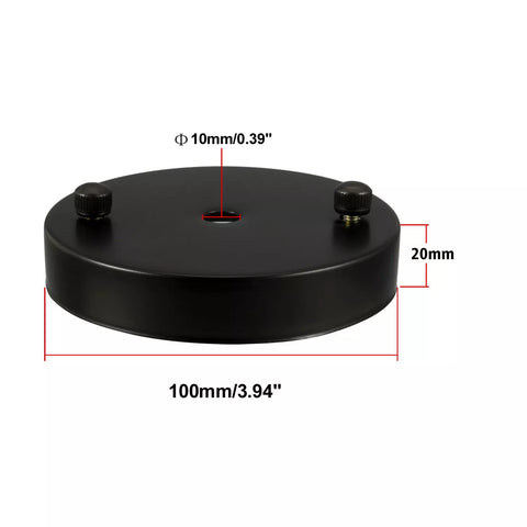 Ceiling Rose for ceiling pendant chandelier Light Fittings suitable for fabric