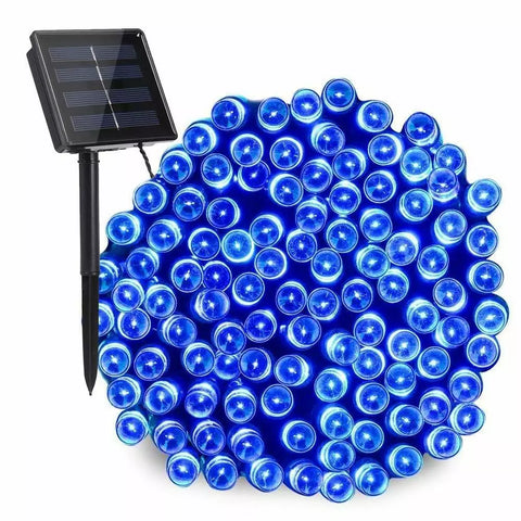 100 LED solar fairy lights for patios and fences

